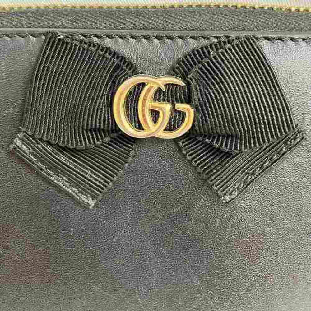 Gucci Wallet Black Interlocking Long - image 7